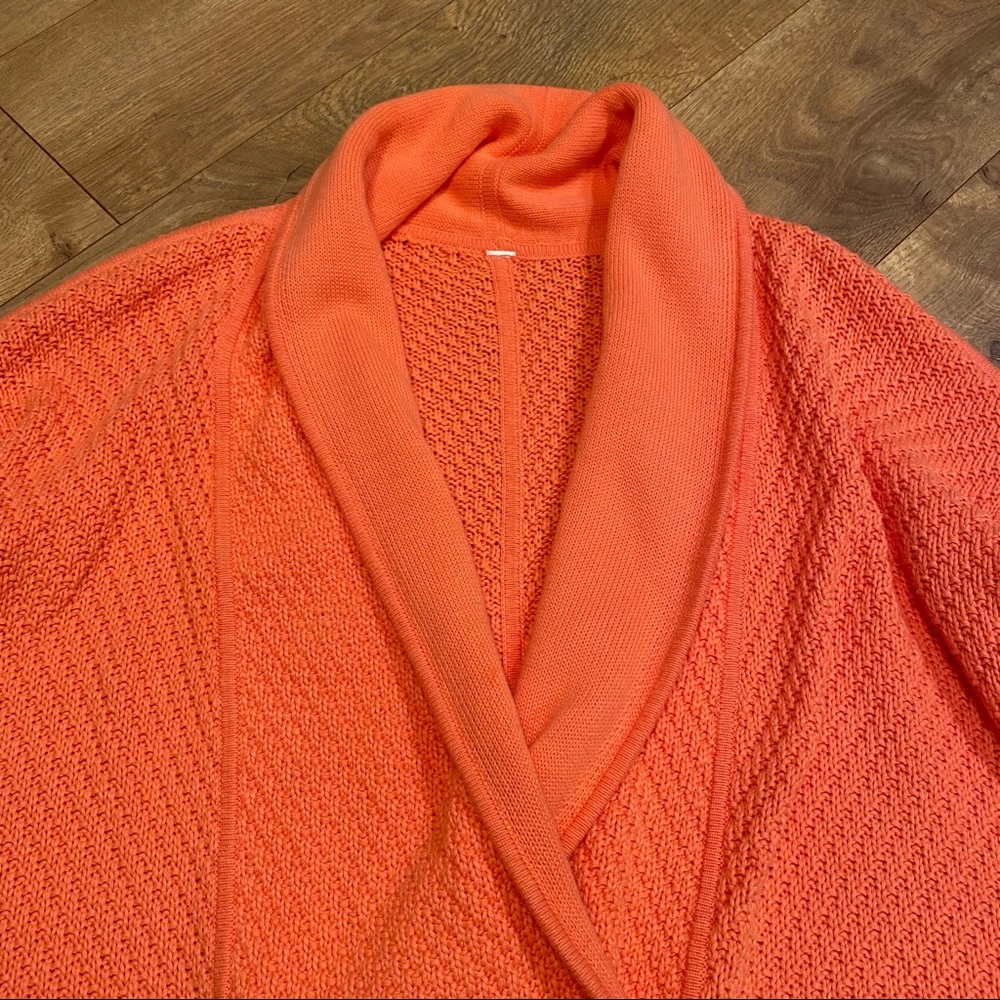 lululemon athletica Post Practice Peach Women's Cardigan Size 6 - Picture 10 of 12